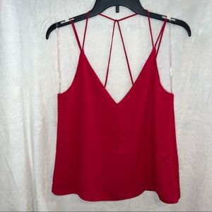 Red top. T.I.M.I.N.G brand size S